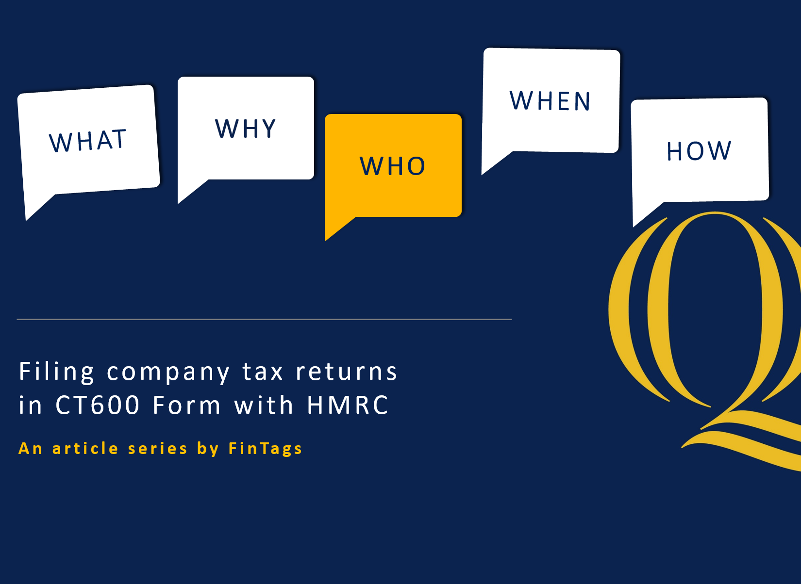 HMRC CT600 - Who should file company tax return